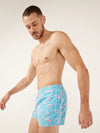 The Domingos Are For Flamingos 4" (Lined Classic Swim Trunk) - Image 4 - Chubbies Shorts