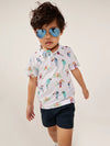 The Dude Wheres Macaw (Toddler Polo) - Image 1 - Chubbies Shorts