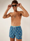 The Fan Outs 4" (Classic Lined Swim Trunk) - Image 4 - Chubbies Shorts