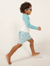 The Fin-tastic (Little Kids Rashguard) - Image 4 - Chubbies Shorts