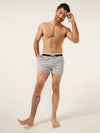 The Grey Days 4" (Lined Classic Swim Trunk) - Image 5 - Chubbies Shorts