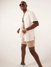The Ivory Lotus (Rayon Sunday Shirt) - Image 6 - Chubbies Shorts