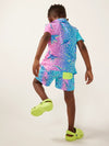 The Lil Dino Delight (Toddler Performance Polo) - Image 2 - Chubbies Shorts