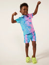 The Lil Dino Delight (Toddler Performance Polo) - Image 5 - Chubbies Shorts