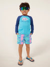 The Lil Dino Delights (Toddler Magic Swim Trunk) - Image 5 - Chubbies Shorts