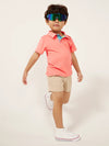 The Lil' New England (Toddler Performance Polo) - Image 1 - Chubbies Shorts