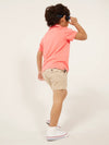 The Lil' New England (Toddler Performance Polo) - Image 2 - Chubbies Shorts