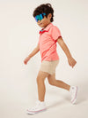 The Lil' New England (Toddler Performance Polo) - Image 3 - Chubbies Shorts