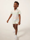 The Lil Rainbow Row (Toddler Sunday Shirt) - Image 1 - Chubbies Shorts