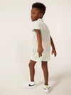 The Lil Rainbow Row (Toddler Sunday Shirt) - Image 2 - Chubbies Shorts