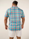 The M is for Madras (Performance Polo) - Image 2 - Chubbies Shorts