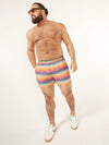 The Malibu Sunsets 4" (Classic Swim Trunk) - Image 5 - Chubbies Shorts