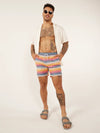 The Malibu Sunsets 7" (Classic Lined Swim Trunk) - Image 5 - Chubbies Shorts