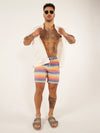 The Malibu Sunsets 7" (Classic Swim Trunk) - Image 4 - Chubbies Shorts