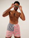 The Mericas 5.5" (Classic Lined Swim Trunk) - Image 4 - Chubbies Shorts
