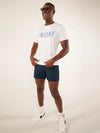 The Motto (T-shirt) - Chubbies Blue - Image 6 - Chubbies Shorts