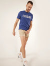 The Motto (T-shirt) - Navy - Image 5 - Chubbies Shorts