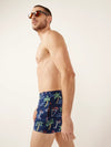 The Neon Lights 4" (Lined Classic Swim Trunk) - Image 3 - Chubbies Shorts
