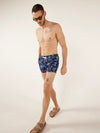 The Neon Lights 4" (Lined Classic Swim Trunk) - Image 5 - Chubbies Shorts