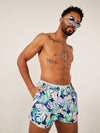 The Night Faunas 4" (Classic Lined Swim Trunk) - Image 4 - Chubbies Shorts