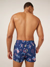 The Patriotic Lights 4" (Classic Lined Swim Trunk) - Image 2 - Chubbies Shorts