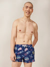 The Patriotic Lights 4" (Classic Swim Trunk) - Image 1 - Chubbies Shorts