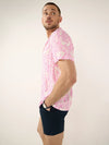Rayon Sunday Shirt (Pink Voids) - Image 3 - Chubbies Shorts