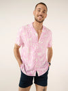 Rayon Sunday Shirt (Pink Voids) - Image 4 - Chubbies Shorts