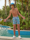 The Night Faunas (Boys Classic Lined Swim Trunk) - Image 2 - Chubbies Shorts
