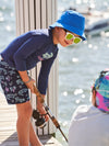 The Later Gator (Toddler Rashguard) - Image 2 - Chubbies Shorts