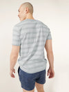 The Striper (Pocket T-Shirt) - Grey - Image 2 - Chubbies Shorts
