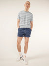 The Striper (Pocket T-Shirt) - Grey - Image 5 - Chubbies Shorts