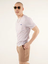 The Striper (Pocket T-Shirt) - Pink - Image 3 - Chubbies Shorts