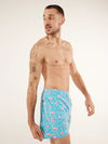 The Domingos Are For Flamingos 5.5" (Lined Classic Swim Trunk) - Image 3 - Chubbies Shorts
