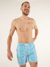 The Domingos Are For Flamingos 7" (Lined Classic Swim Trunk) - Image 4 - Chubbies Shorts