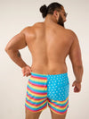 The Love Is Loves 4" (Classic Swim Trunk) - Image 3 - Chubbies Shorts