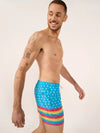The Love Is Loves 5.5" (Classic Swim Trunk) - Image 3 - Chubbies Shorts
