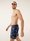 The Neon Lights 7" (Lined Classic Swim Trunk) - Image 3 - Chubbies Shorts