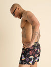 The Neon Pride 4" (Classic Lined Swim Trunks) - Image 3 - Chubbies Shorts