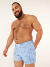 The Thigh-Napples 4" (Faded Classic Swim Trunk) - Image 3 - Chubbies Shorts