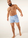 The Thigh-Napples 4" (Faded Classic Swim Trunk) - Image 4 - Chubbies Shorts