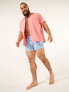The Thigh-Napples 4" (Faded Classic Swim Trunk) - Image 5 - Chubbies Shorts