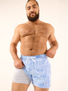 The Thigh-Napples 4" (Lined Classic Swim Trunk) - Image 1 - Chubbies Shorts