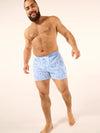 The Thigh-Napples 4" (Lined Classic Swim Trunk) - Image 4 - Chubbies Shorts