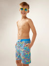 The Tropical Bunches (Boys Classic Lined Swim Trunk) - Image 3 - Chubbies Shorts