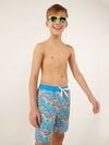 The Tropical Bunches (Boys Classic Lined Swim Trunk) - Image 4 - Chubbies Shorts