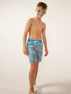 The Tropical Bunches (Boys Classic Lined Swim Trunk) - Image 5 - Chubbies Shorts