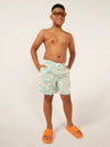 The Veranda Nights (Boys Classic Lined Swim Trunk) - Image 4 - Chubbies Shorts