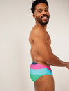The Vibrant Vibes (Swim Brief) - Image 3 - Chubbies Shorts
