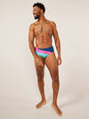 The Vibrant Vibes (Swim Brief) - Image 4 - Chubbies Shorts